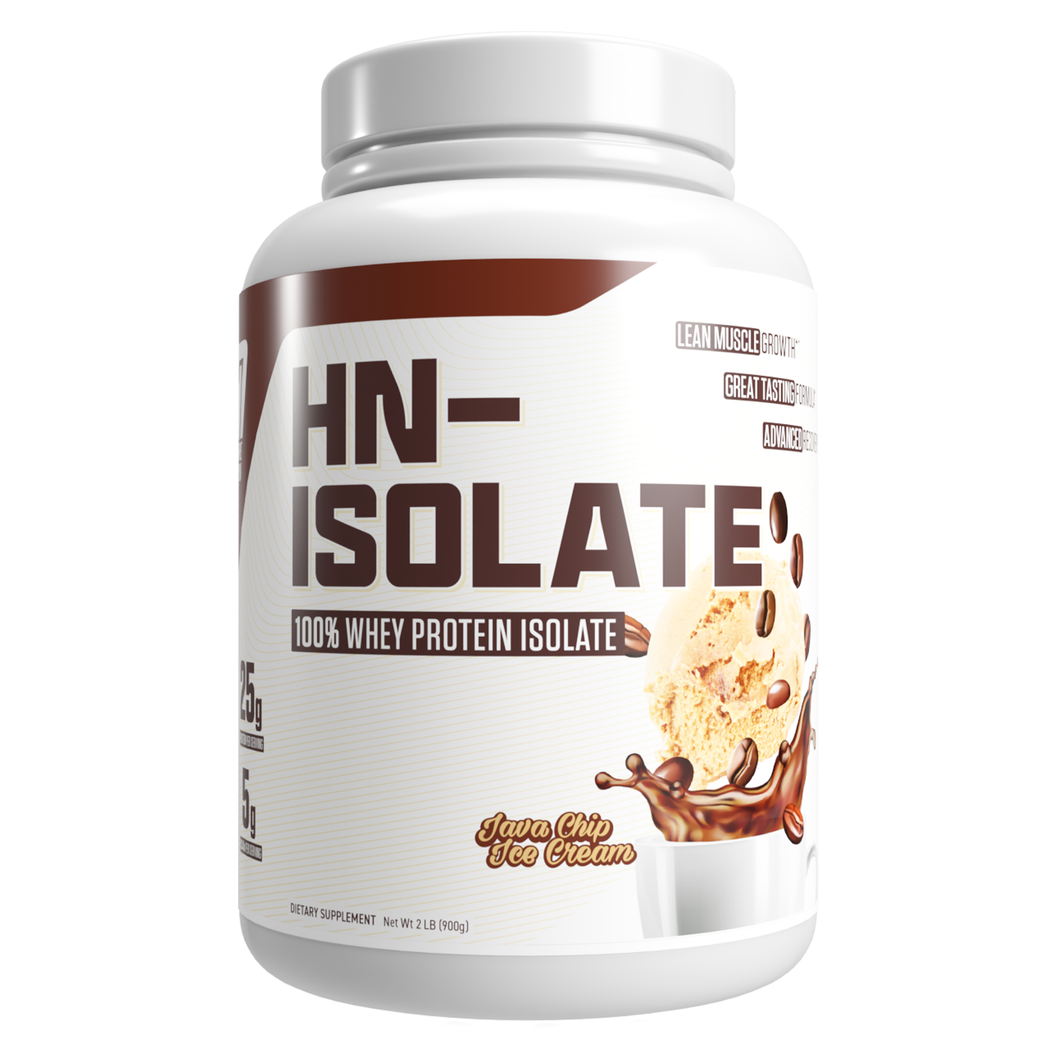PROTEIN - HN Isolate 100% Whey Protein Isolate, Java Chip Ice Cream
